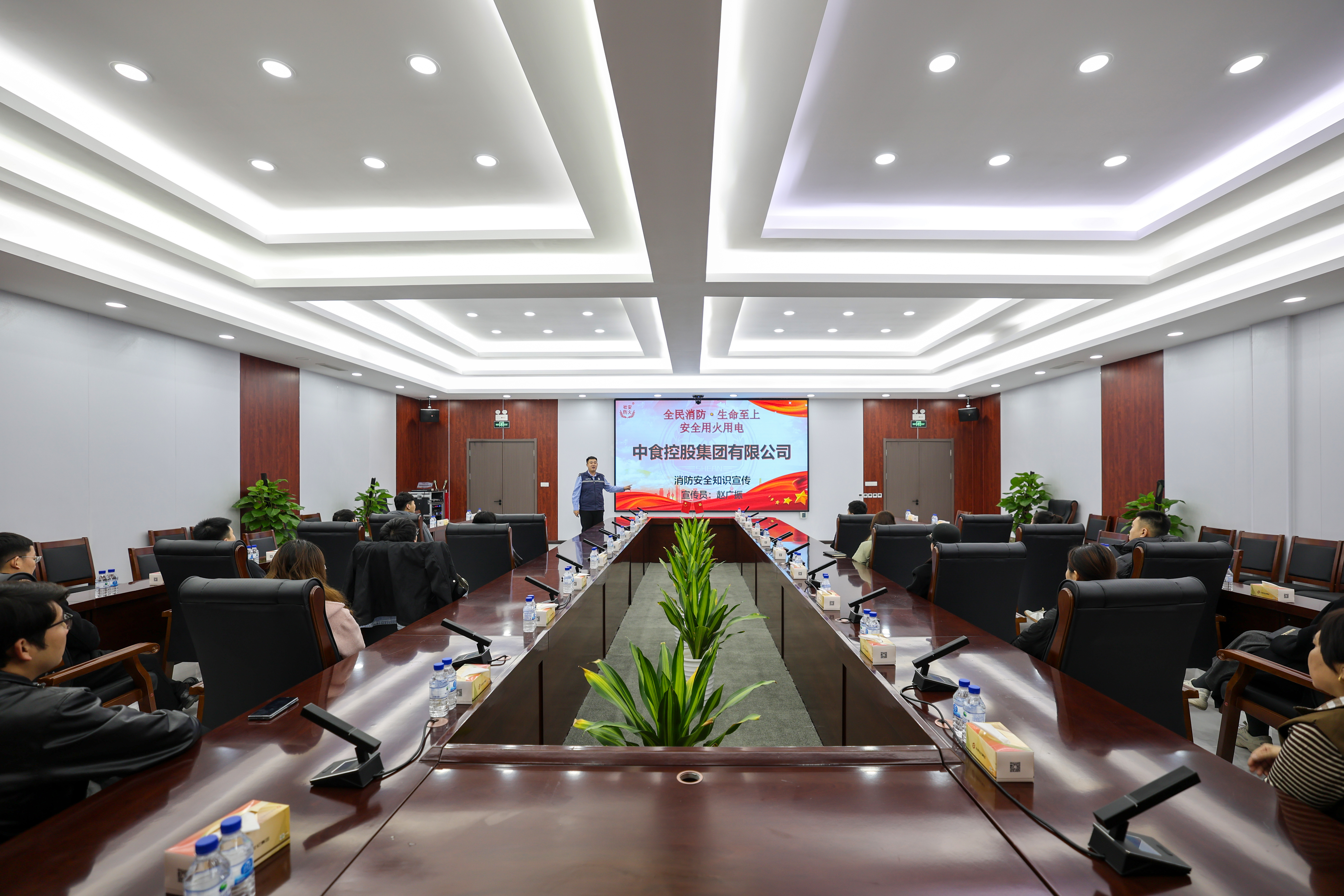 集團組織開展消防知識宣講活動